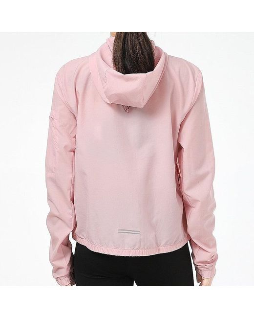 Nike Pink (Wmns) As W Nk Imp Lght Jkt Jacket Hd Glaze