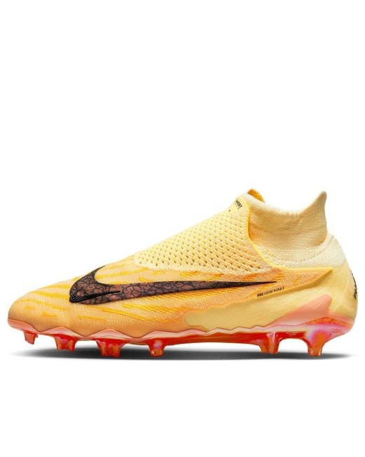 Nike Yellow Gripknit Phantom Gx Elite Dynamic Fit Fg Se for men