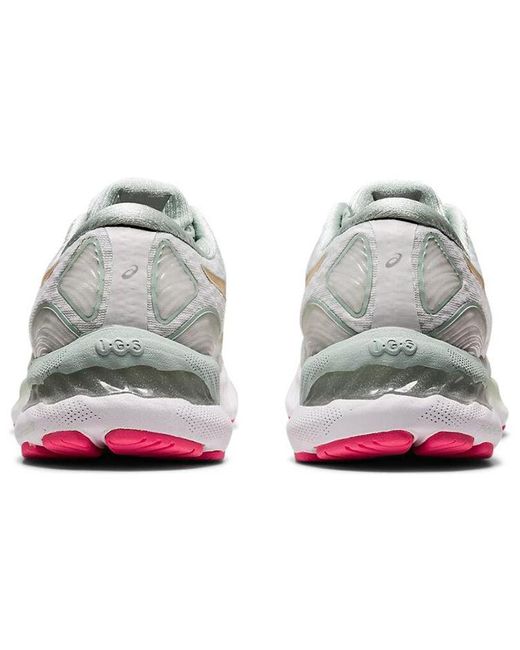 Asics White (Wmns) Gel-Nimbus 23 'Lichen Rock Champagne'