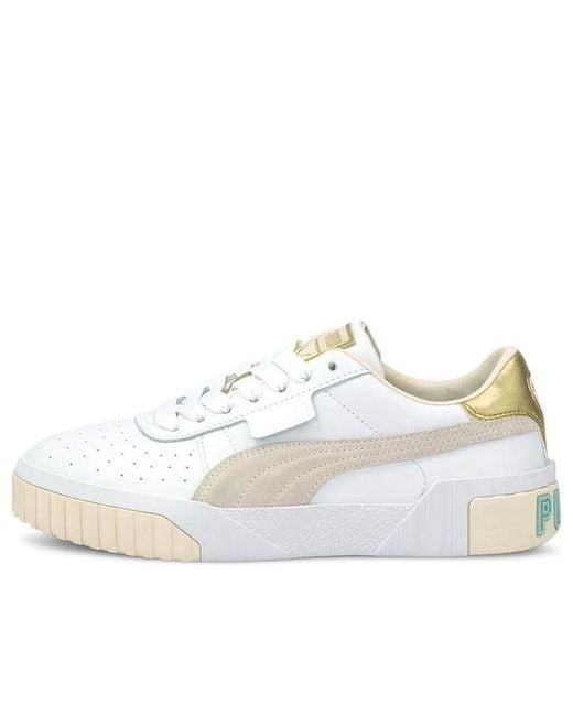 PUMA White (Wmns) Cali Soft Glow Eggnog'