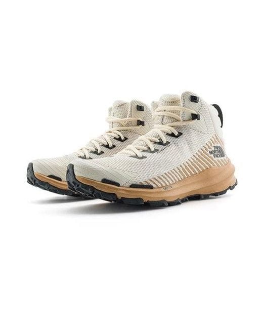 The North Face White (Wmns) Vectiv Fastpack Mid Futurelight Hiking Shoes