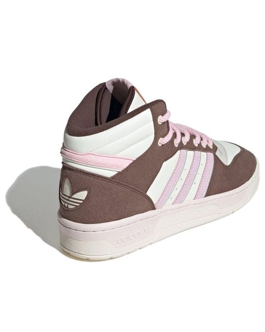 Adidas Brown Rivalry Mid for men