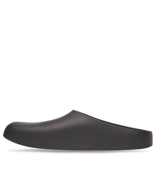 Balenciaga Brown Pool Closed Slide for men
