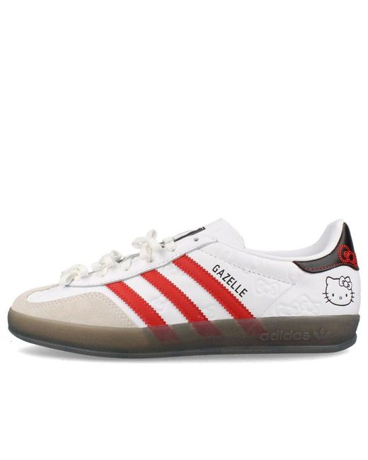 Adidas White (Wmns) X Hello Kitty Gazelle Indoor '50Th Anniversary'