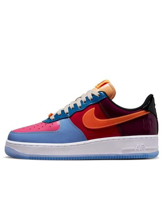 Nike Blue X Undefeated Air Force 1 Low 'Total' for men