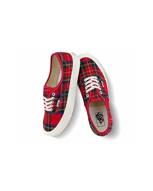Vans Red Pendleton X Authentic 44 Dx 'Anaheim Factory for men