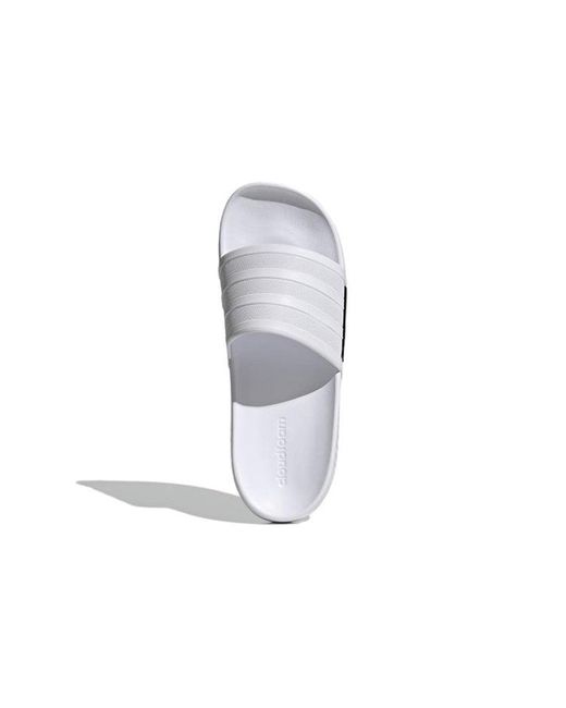Adidas White Racer Tr Slides Cozy Wear-Resistant Slippers for men