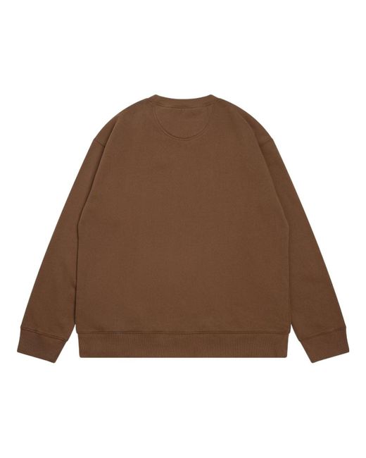 Drew House Brown Sketch Mascot Crewneck Sweatshirt for men