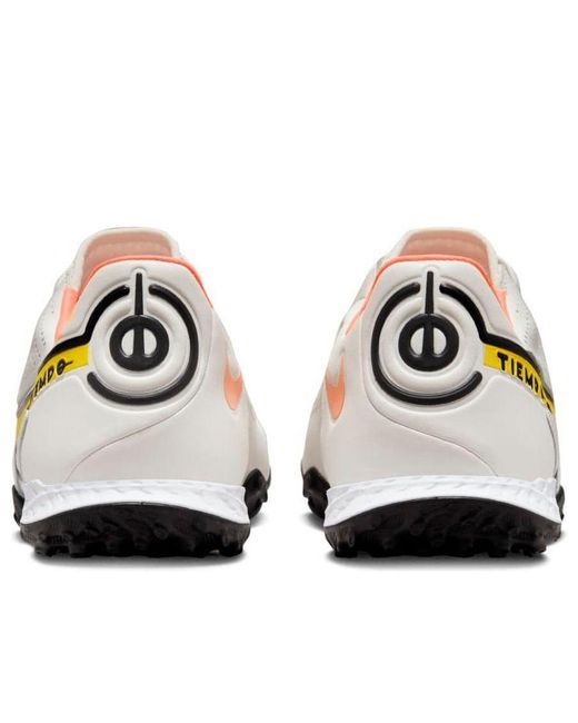 Nike White React Tiempo Legend 9 Pro Tf for men