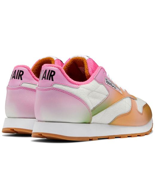 Reebok Pink Daniel Moon X Classic Leather 'Atomic Radiant Ochre'