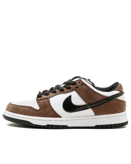 Nike Brown Sb Dunk Low Pro 'Trail' for men