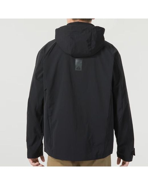 Adidas Blue Tech Top Woven Jackets for men