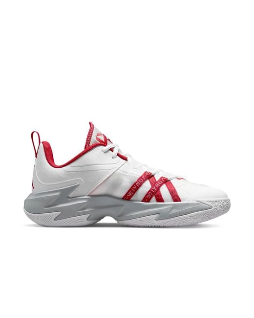 Nike White Westbrook One Take 3 Pf Gym' for men
