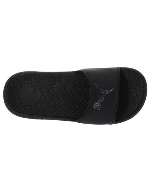 PUMA Black (Wmns) Cool Cat Sport Glitter Slipper