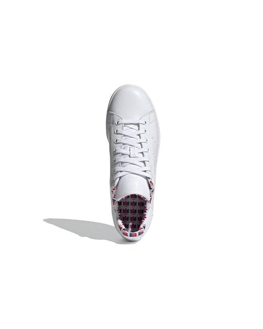 Adidas White Originals Stan Smith Multi Logo' for men