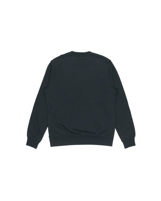 Converse Blue Casual Sports Logo Round Neck Pullover Dark for men