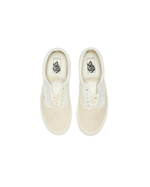 Vans White Era Lx Suede Canvas 'Pearl Marshmallow' for men