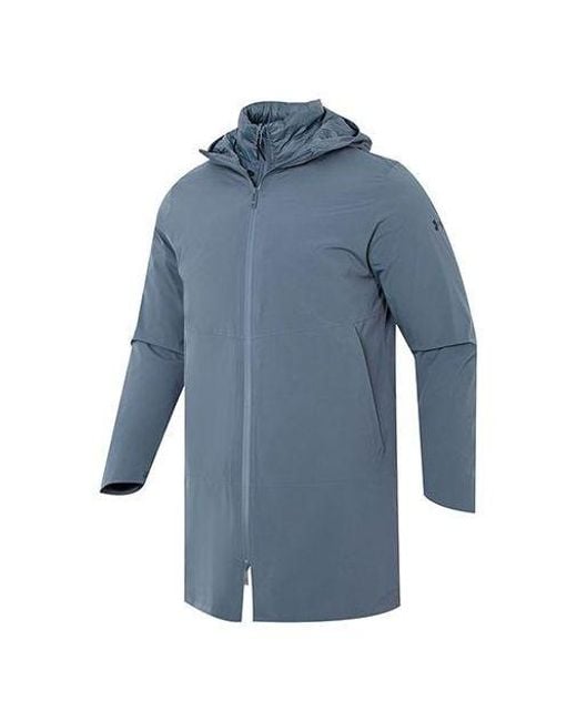 Under Armour Blue Ua Storm Coldgear Infrared Down 3-In-1 Jacket 'Cement' for men