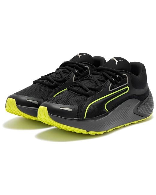 PUMA Black Softride Pro Coast for men