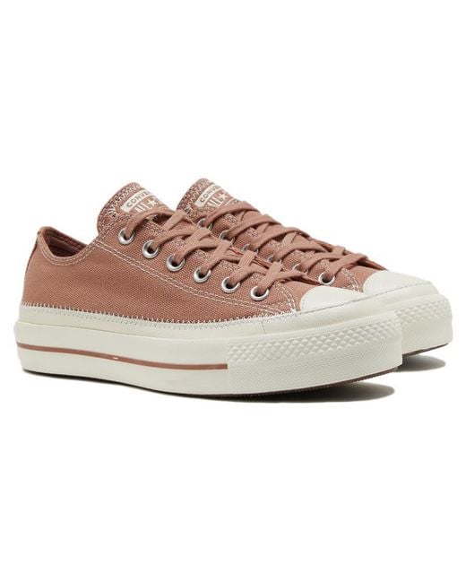 Converse Brown (Wmns) Chuck Taylor All Star Lift 'Taupe'