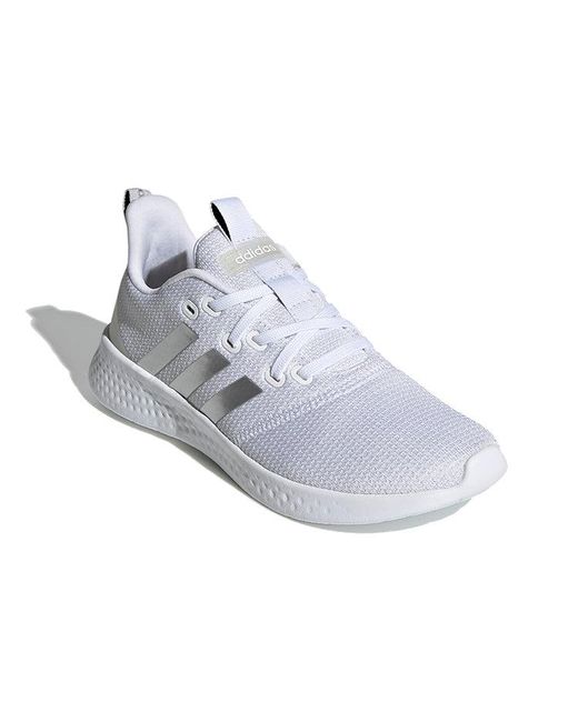 Adidas White (Wmns) Puremotion Metallic'