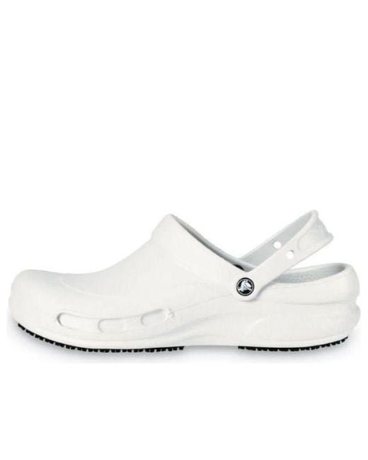 CROCSTM White Bistro Clog Sandals for men