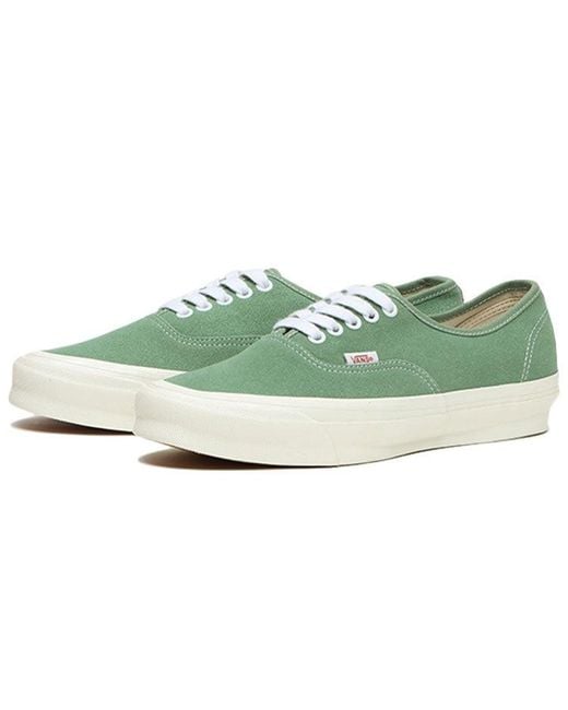 Vans Green Og Authentic Lx 'Loden Suede' for men