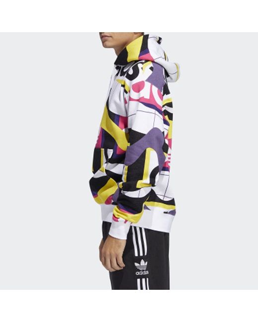 Adidas White Originals Catalog Aop Hdy Sports for men