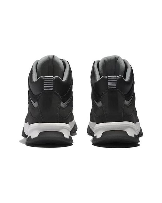 Timberland Black Lincoln Peak Waterproof Hiking Boots for men