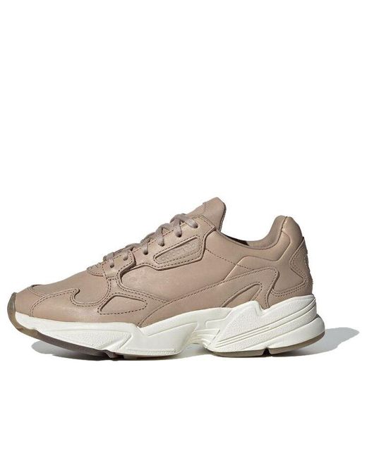 adidas Falcon Leather 'ash Pearl' in Natural | Lyst