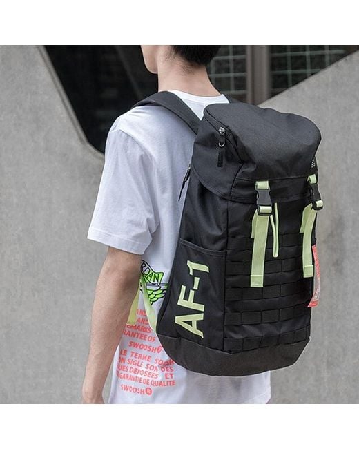 Nike Black Af-1 Backpack for men