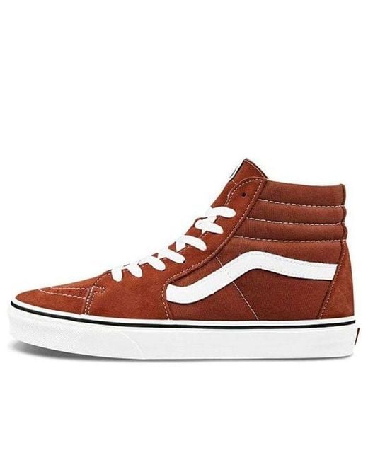 Vans Brown Sk8-Hi 'Picante' for men