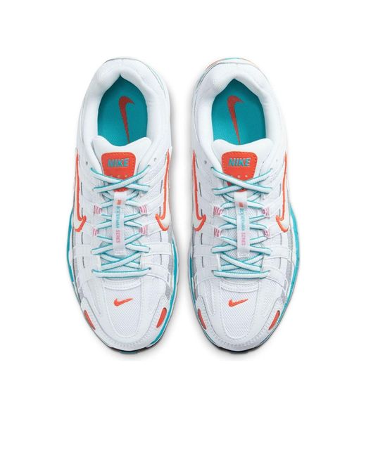 Nike White (Wmns) P-6000 'Oracle Aqua'