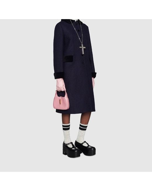 Gucci Pink (Wmns) Jackie 1961 Seriesbag Single-Shoulder Bag Mini-Size