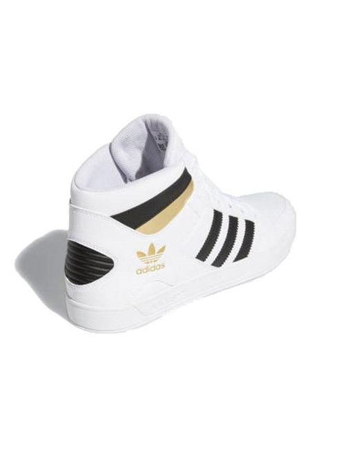 Adidas White Hard Court High for men