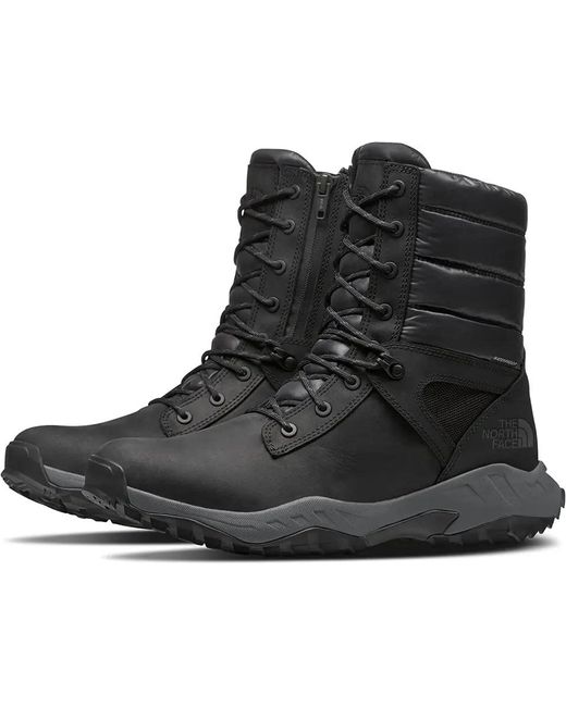 The North Face Black Thermoball Zip-Up Boots for men