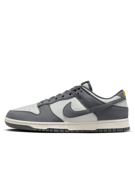 Nike Gray Dunk Low Next Nature for men