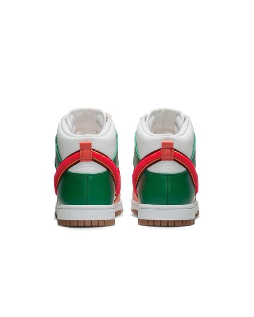Nike Red Dunk High 'Chenille Swoosh' for men