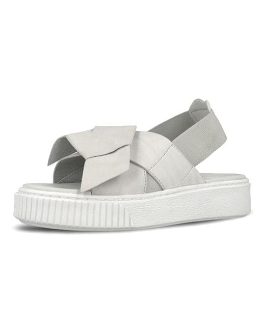 PUMA White (Wmns) Platform Sandal