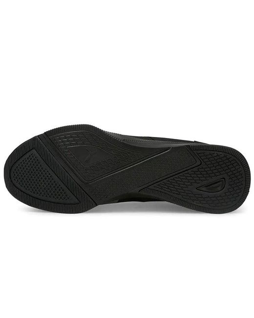 PUMA Black Flyer Runner Mesh Castlerock' for men