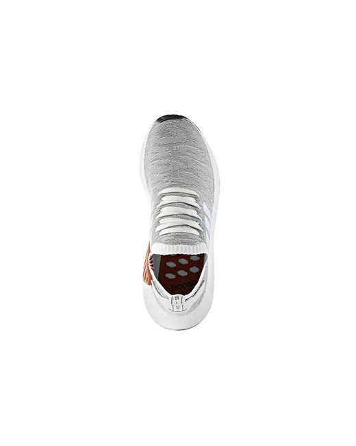 Adidas White Nmd_R2 Primeknit 'Running' for men
