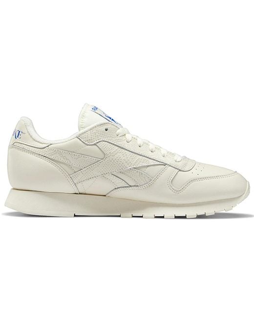 Reebok White Awake Ny X Classic Leather Snakeskin' for men