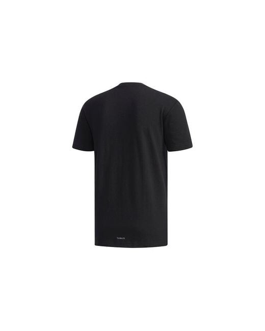 Adidas Black Neo Cs Su Tee Ss Round Neck Short Sleeve for men