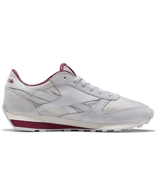 Reebok White Classic Leather Az Merlot' for men