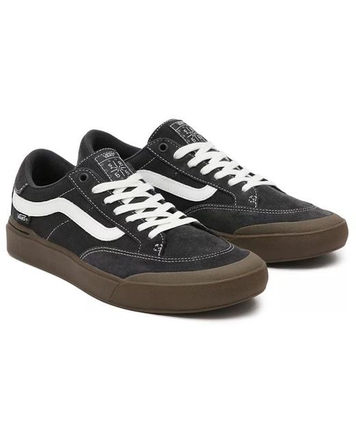 Vans Black Berle Low Tops Casual Skateboarding Shoes for men