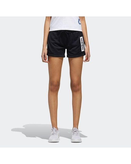 Adidas Black (Wmns) Colorblock Shorts Asia Sizing