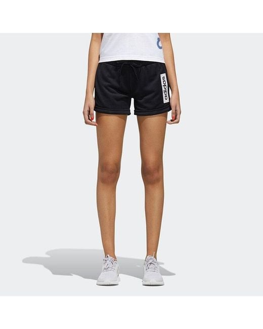 Adidas Black (Wmns) Colorblock Shorts Asia Sizing