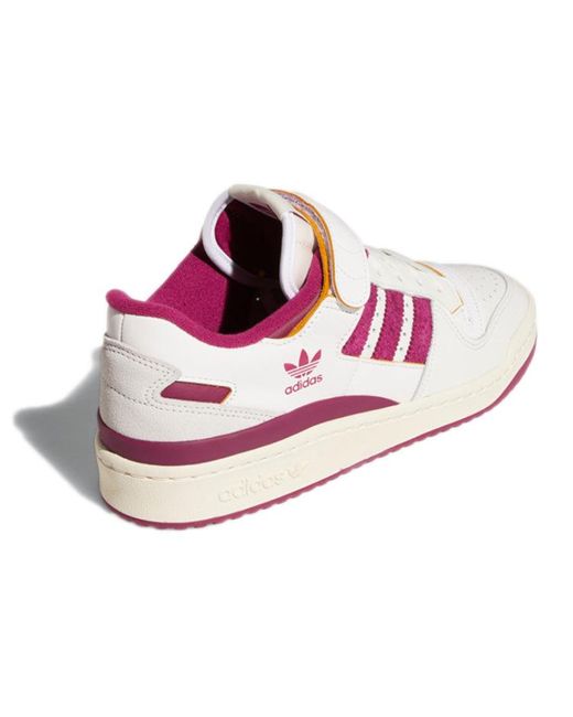 Adidas Pink Originals Forum 84 Low Power Berry Sneaker for men