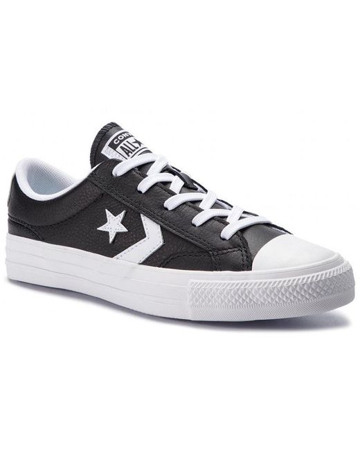 Converse Blue Star Player Ox Leather for men