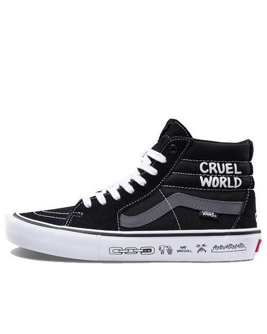 Vans Black Cult X Sk8-Hi Pro 'Cruel World' for men